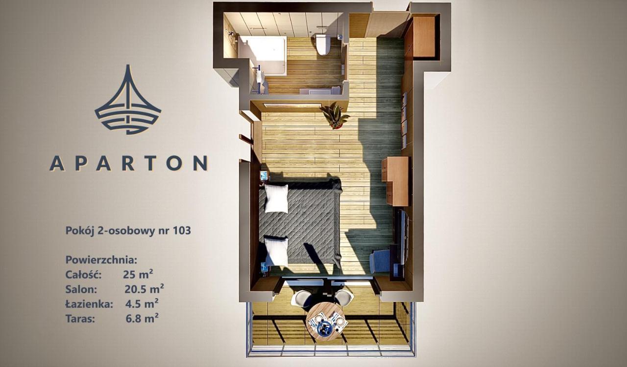 Aparton Ustka Exterior foto