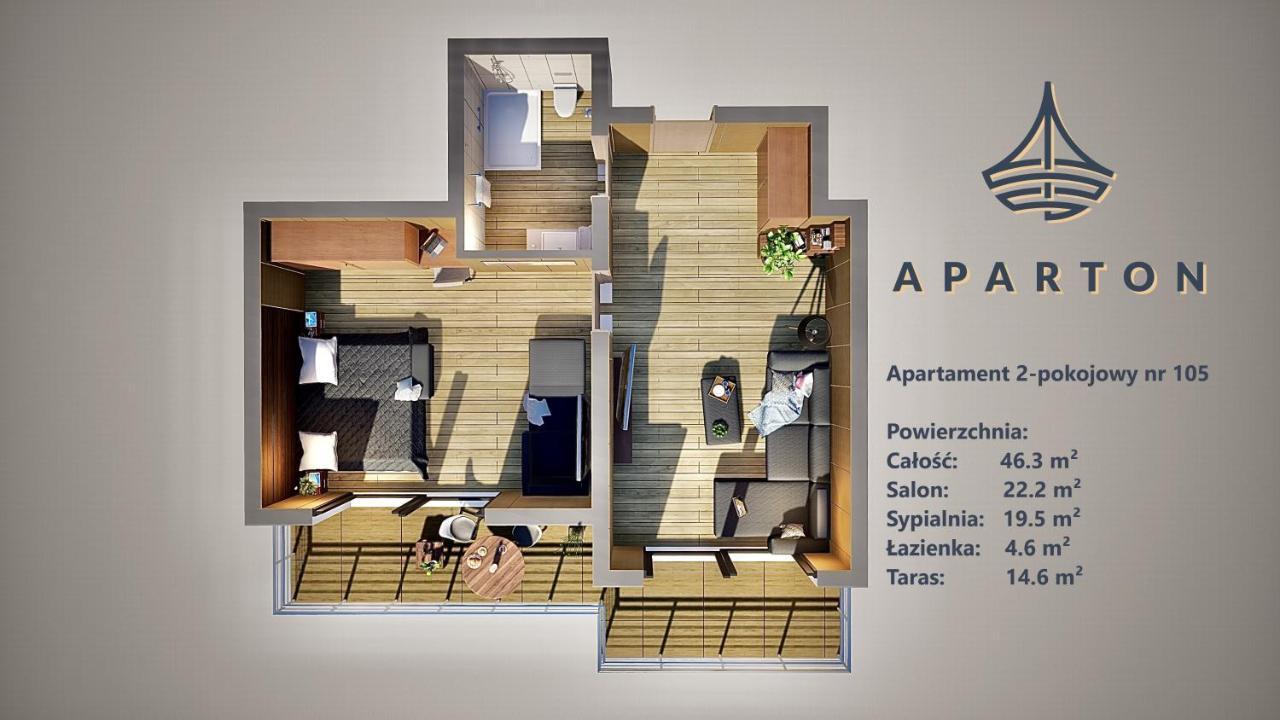 Aparton Ustka Exterior foto