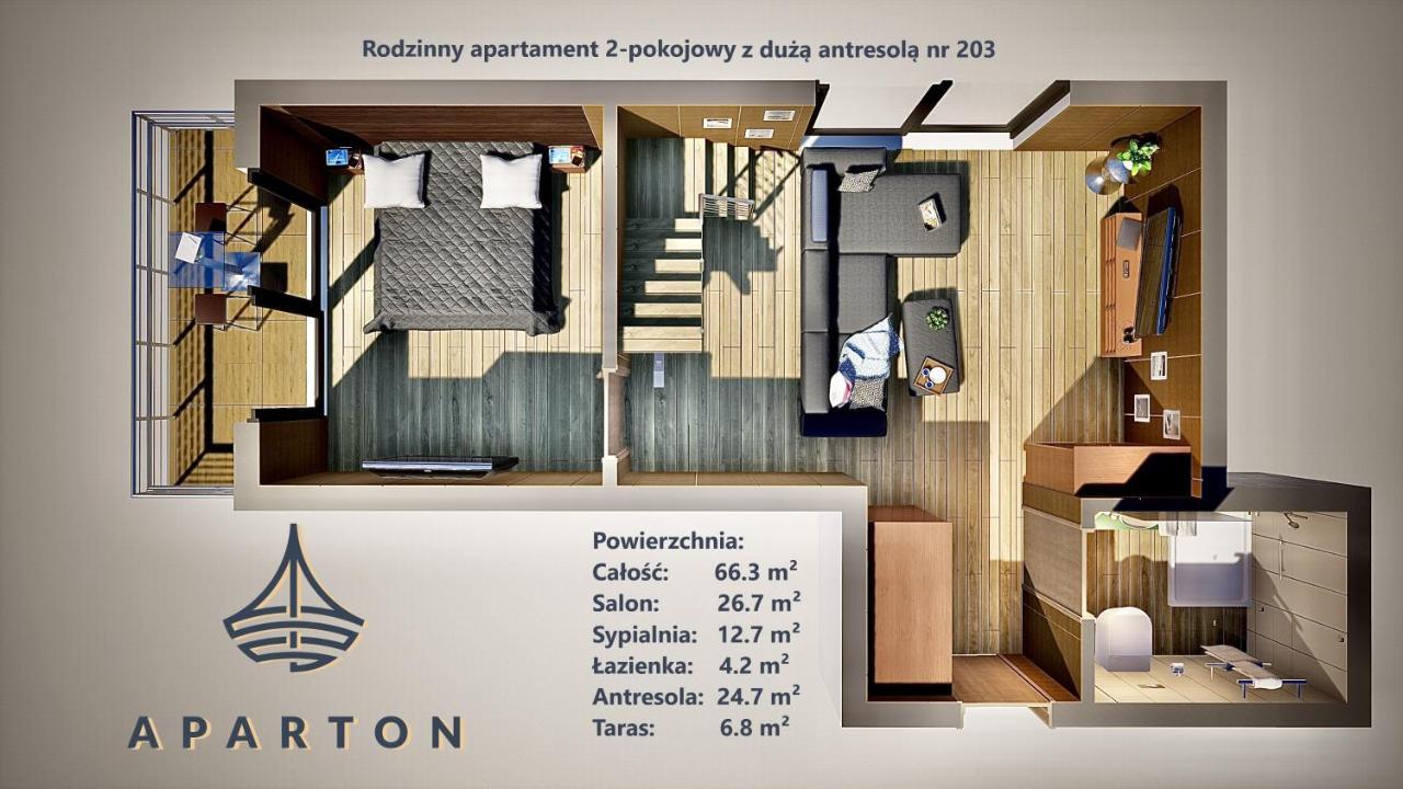 Aparton Ustka Exterior foto