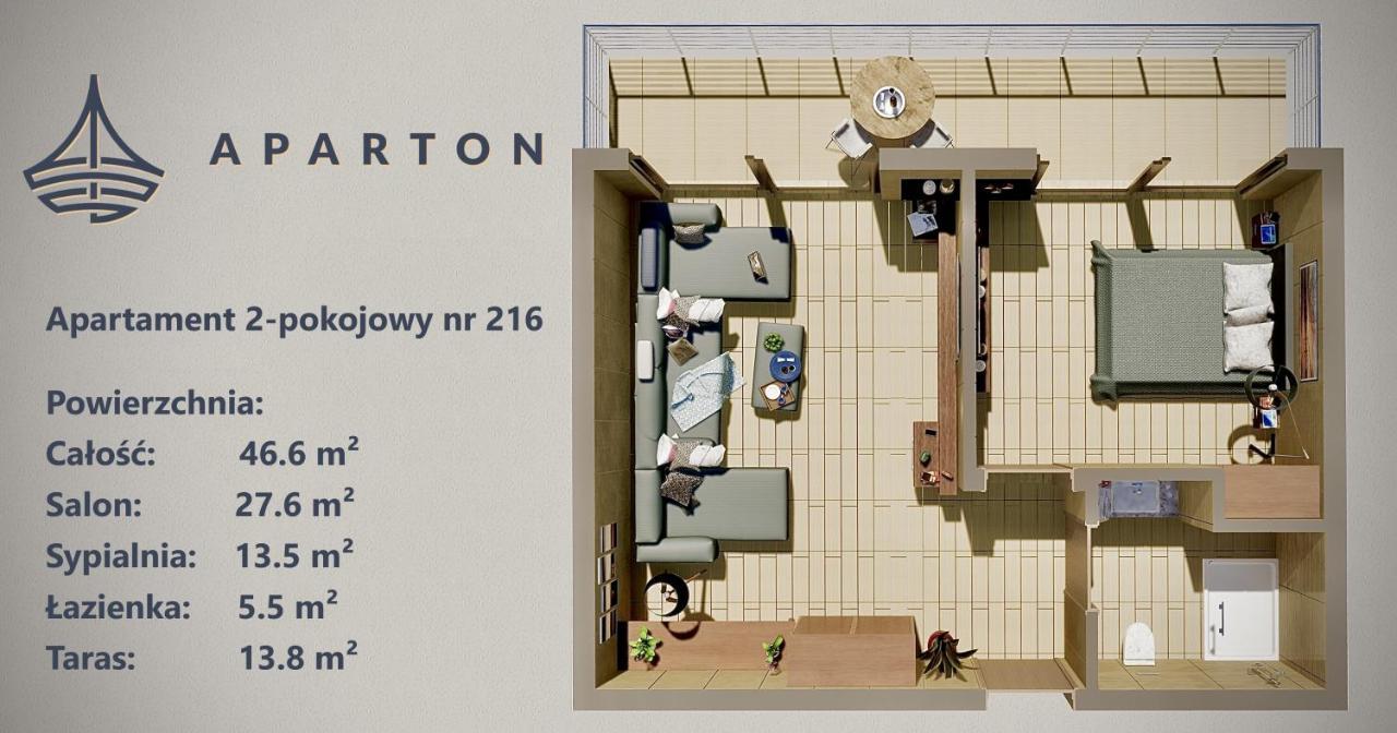 Aparton Ustka Exterior foto